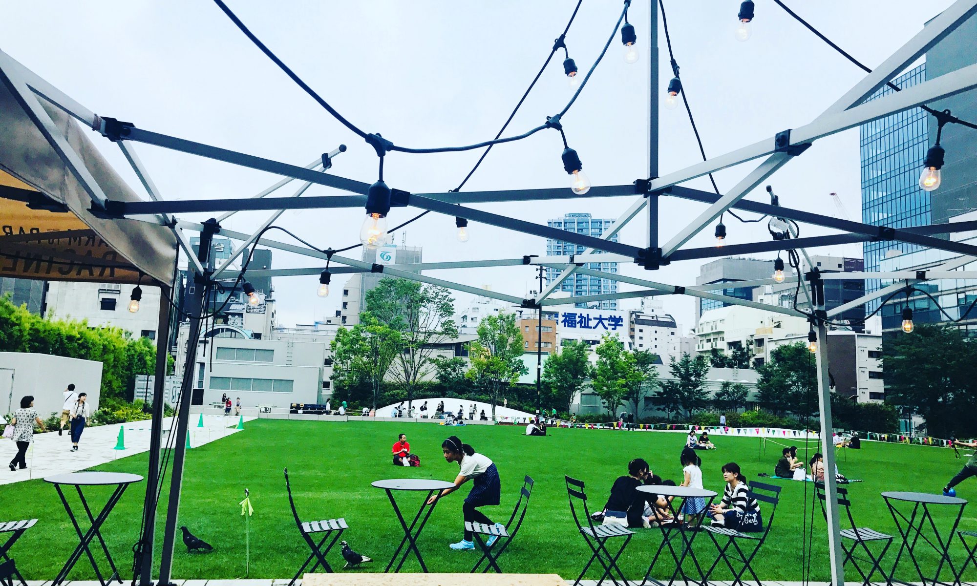 【池袋】 芝生がある公園とカフェで過ごす休日 まいコレ 〜声を大にして伝えたい東京の観光スポットを記録〜